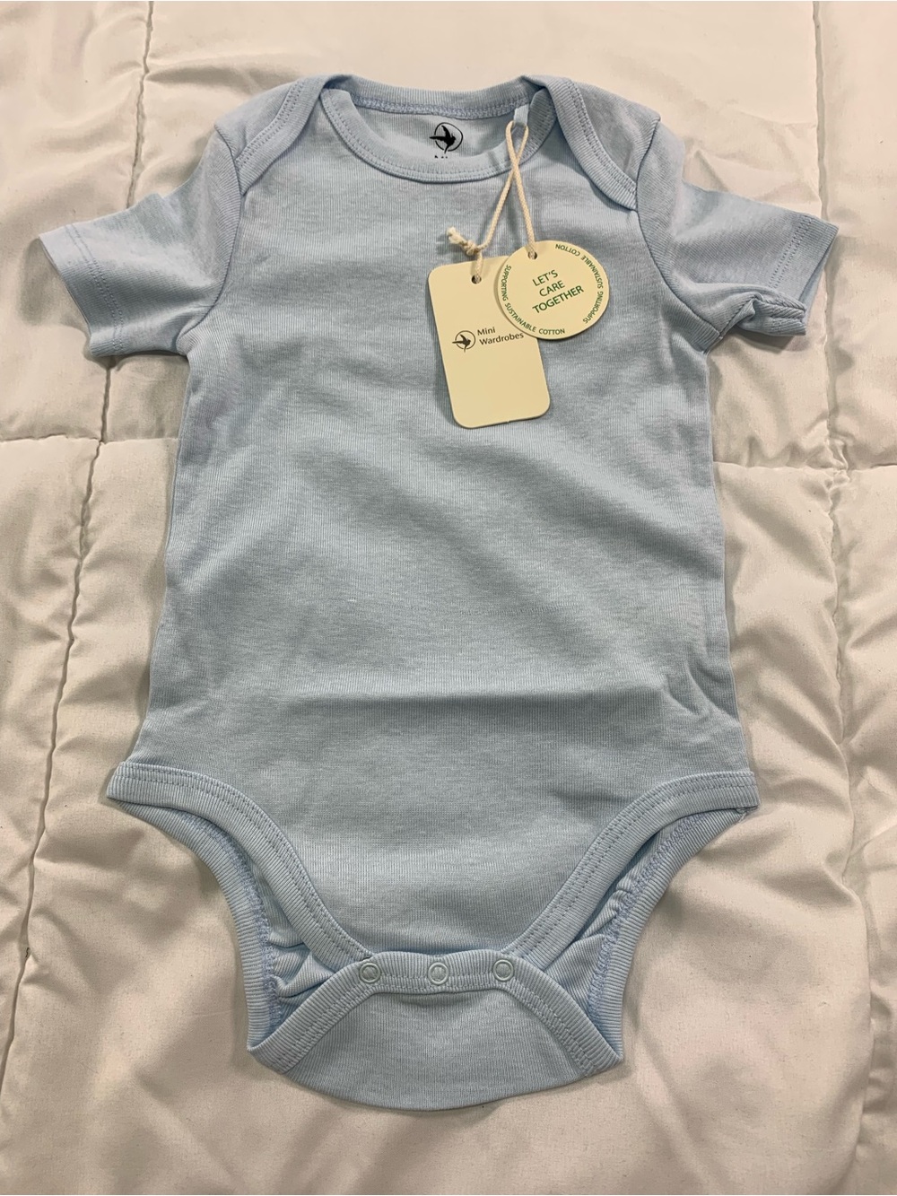 New mini wardrobes bodysuit size 12-18M